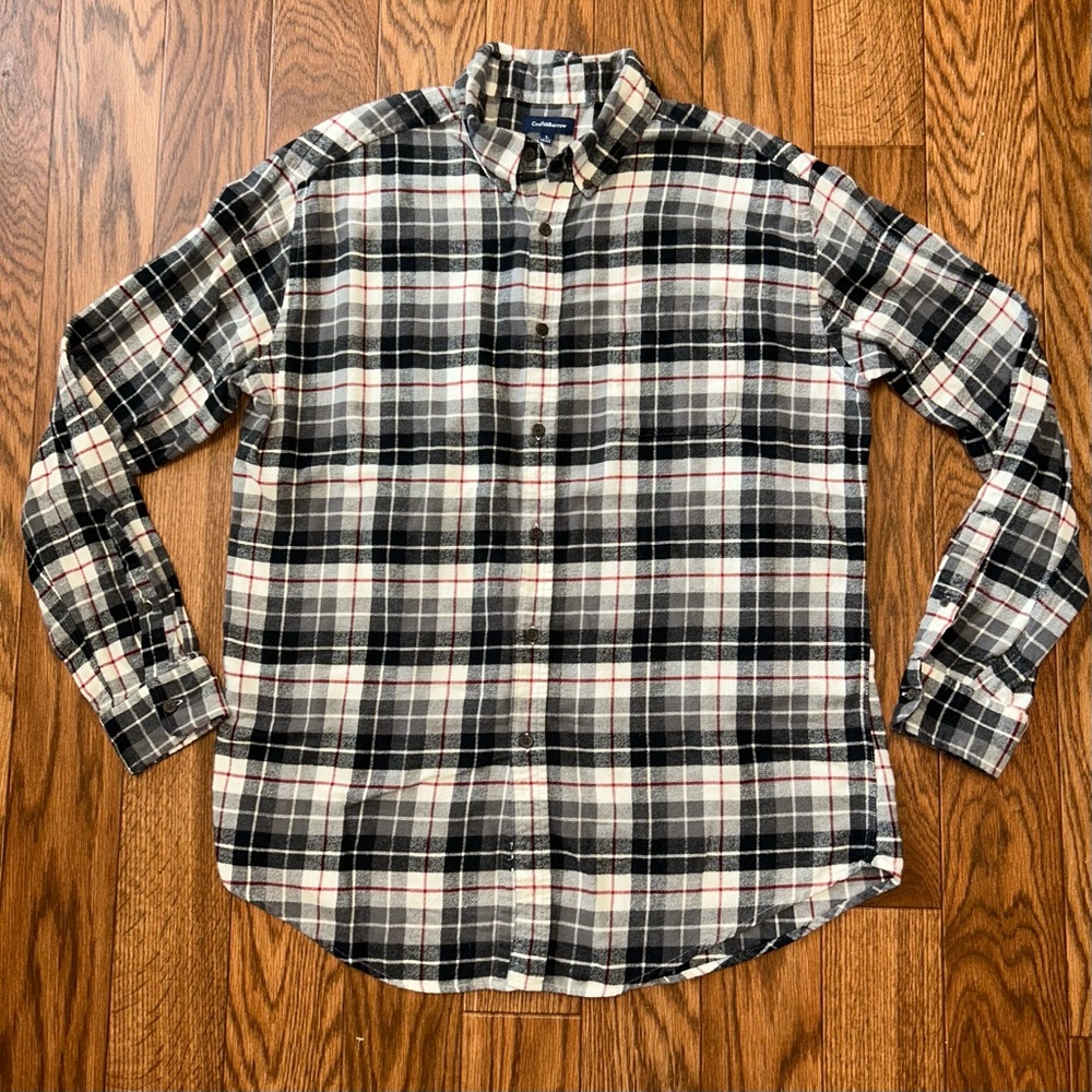 Croft&Barrow plaid button down